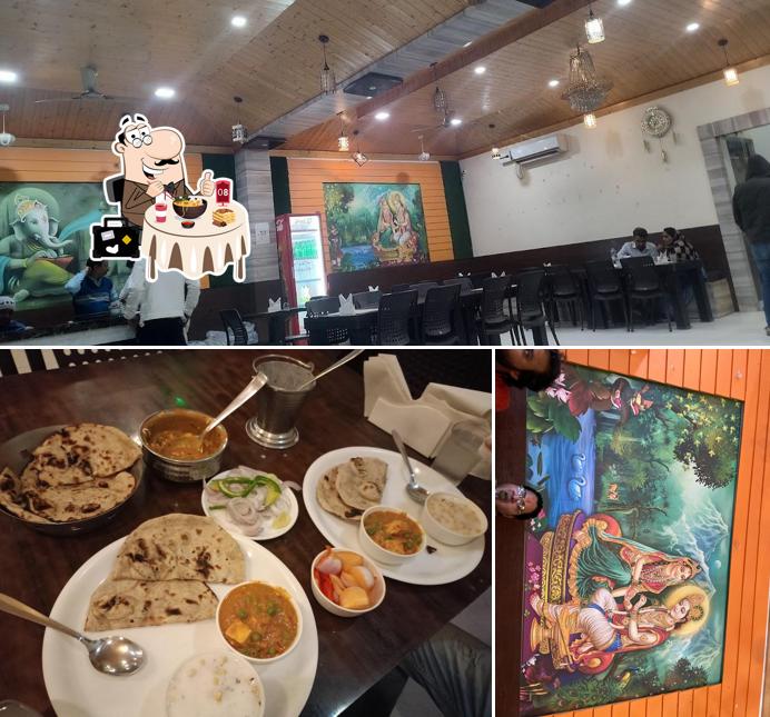 The picture of food and interior at Shree ladli restaurant