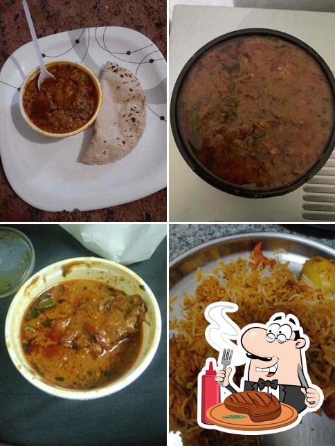 Meat dishes are available at Everest Kitchen