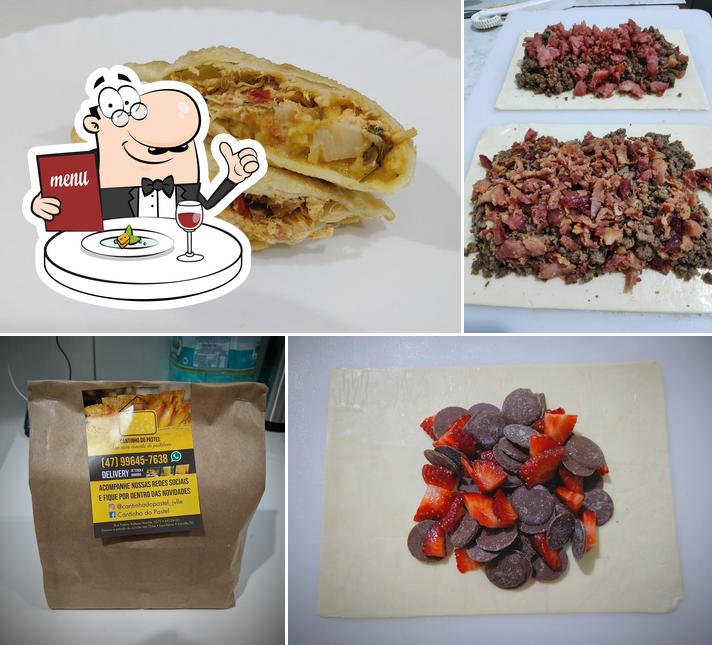 Cantinho do Pastel, Joinville, R. Pref. Baltazar Buschle Menu do
