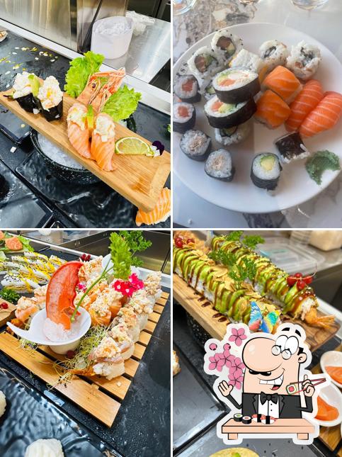 Les sushi sont offerts par DAYLISS Le Restaurant