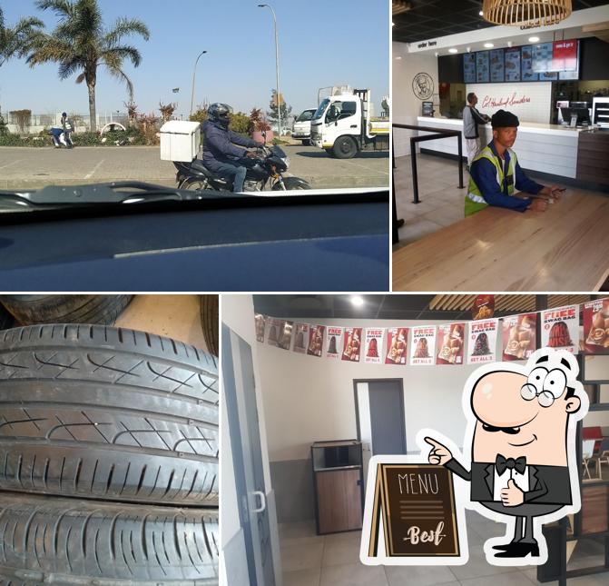 KFC Rifle Range Road restaurant, Johannesburg South Restaurant menu