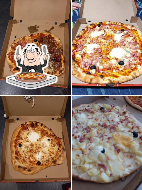 Choisissez de nombreux genres de pizzas