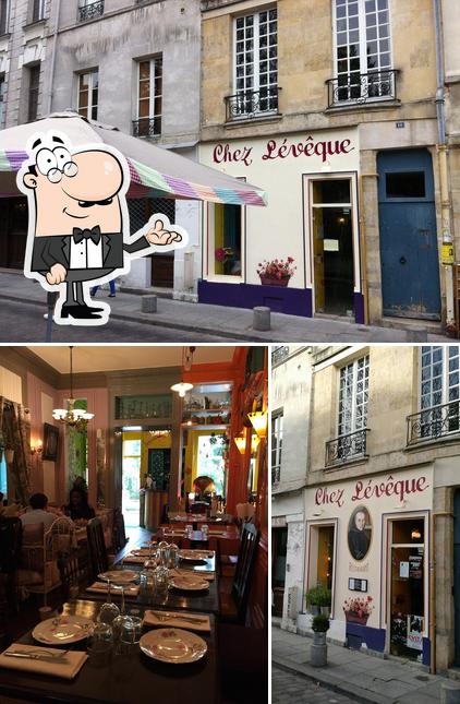 La intérieur et extérieur du restaurant