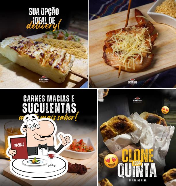Comida em Espetinho do Amiguinho