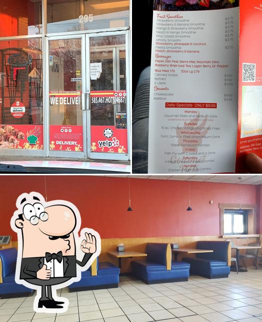 Gourmet Hots, 295 East Ridge Road in Rochester Restaurant menu and reviews