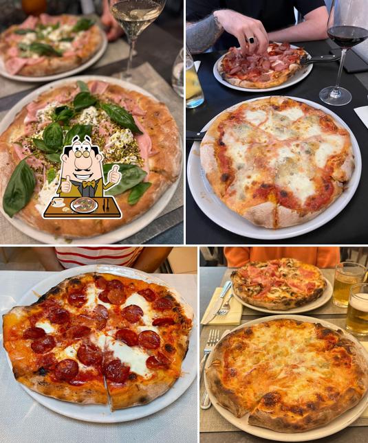 Choisissez des pizzas à Ristorante Pizzeria da Nasone