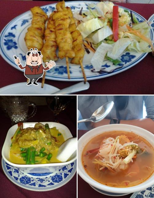 Food at Sorn Thai Restaurant