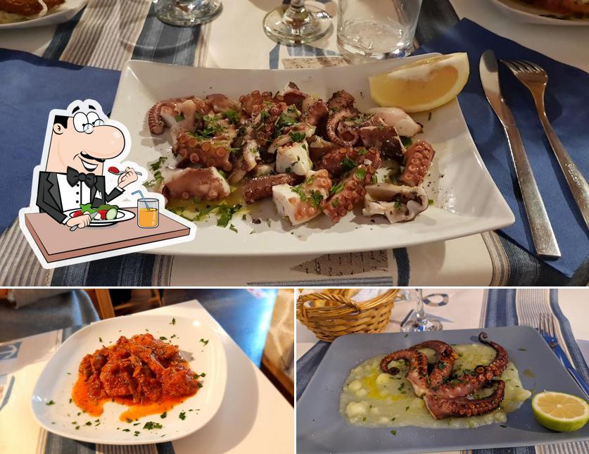 Platti al Il pesce azzurro osteria