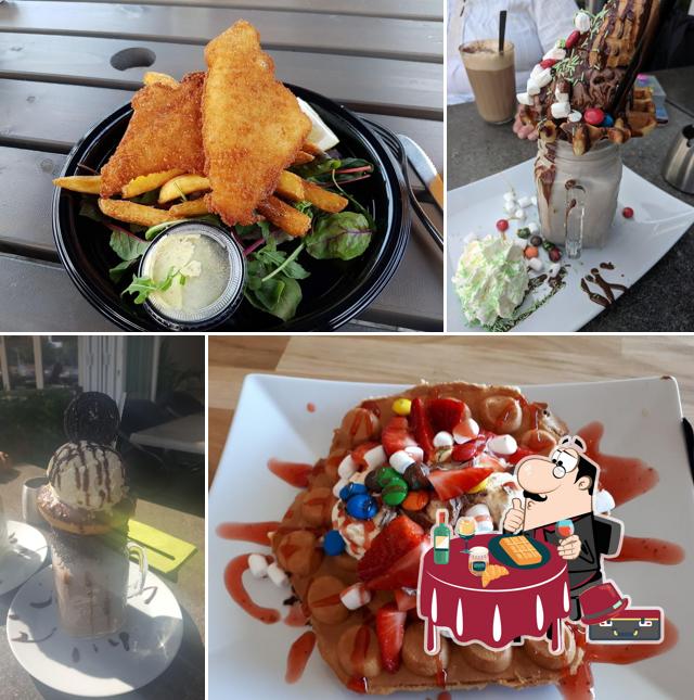 House Milkshakes & Waffles cafe, Rungsted Kyst Restaurantbewertungen