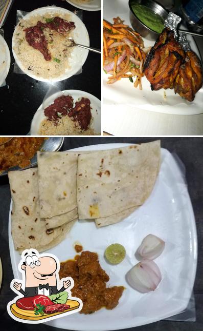 New Taj Dhaba Restaurant provides meat meals