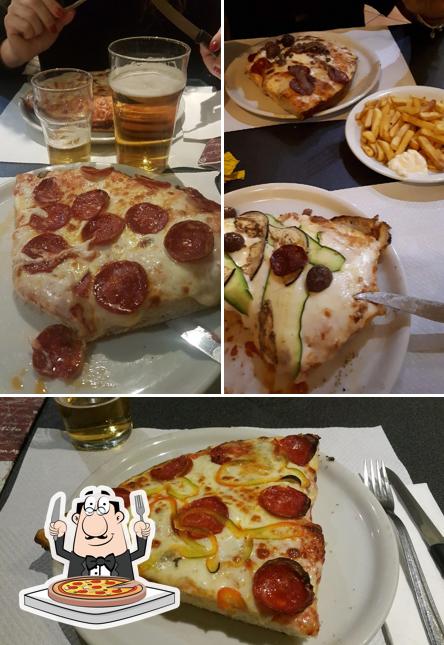 Попробуйте пиццу в "Belvedere Pizza"
