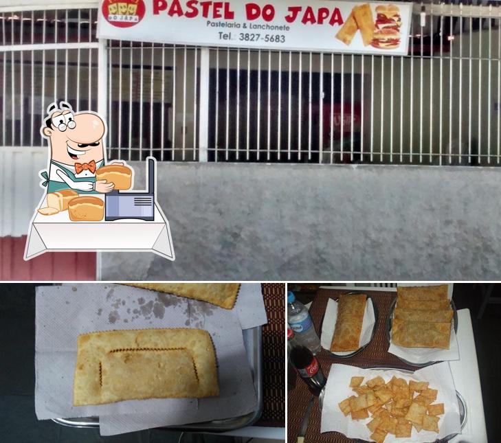 Pão-com-alho em Pastel do amaro