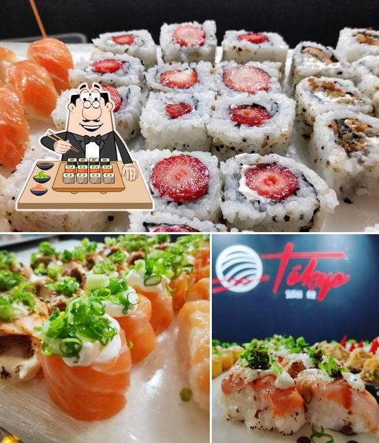 Presenteie-se com sushi no Tokyo Sushi Bar