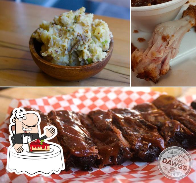 Lou Dawg's Southern BBQ - London offre une éventail de desserts