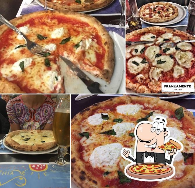 Prenez des pizzas à Piccola Ischia Pizzeria (Via Cenisio)