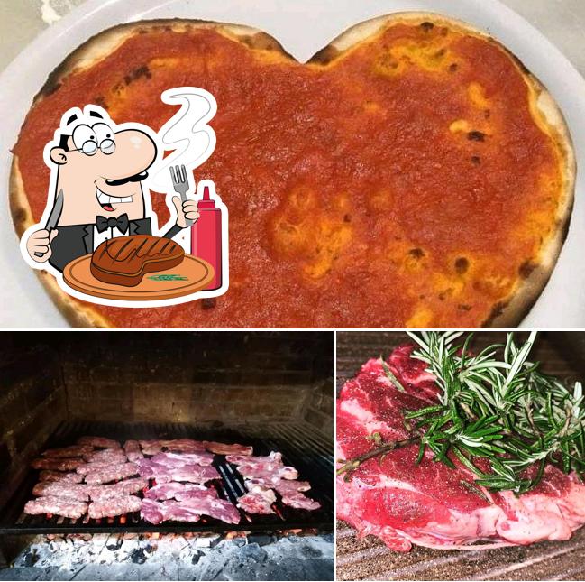 Scegli i piatti di carne a Ristorante Pizzeria Al Belvedere