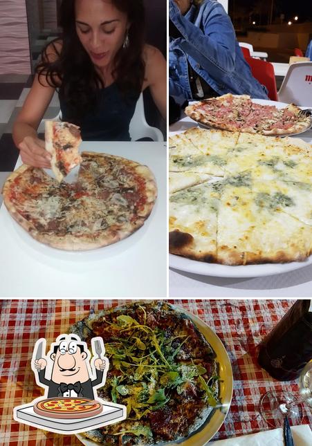 Elige una pizza en Pizzeria L'Etrusquino