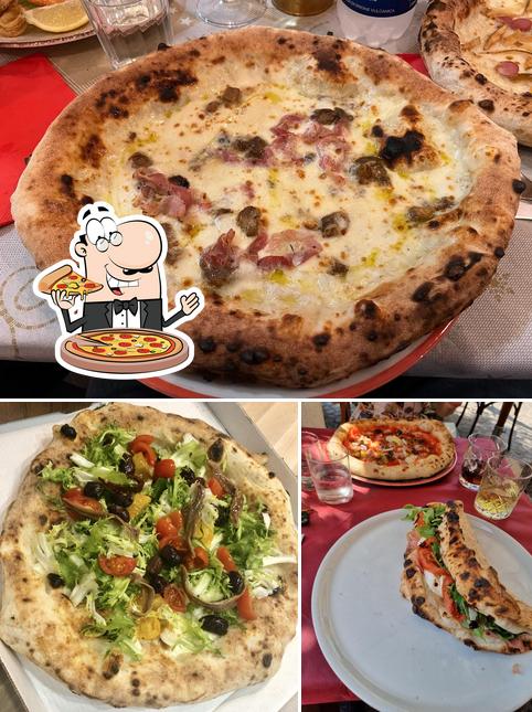 A Ristorante Pizzeria Bellavie, puoi provare una bella pizza