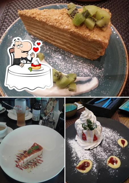 "Roppongi, ресторан" представляет гостям широкий выбор десертов