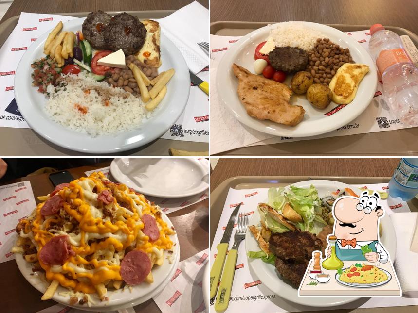 Comida em Super Grill