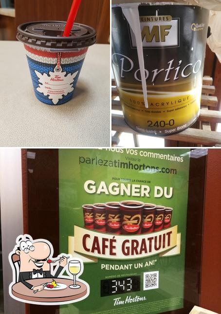 Nourriture à Tim Hortons