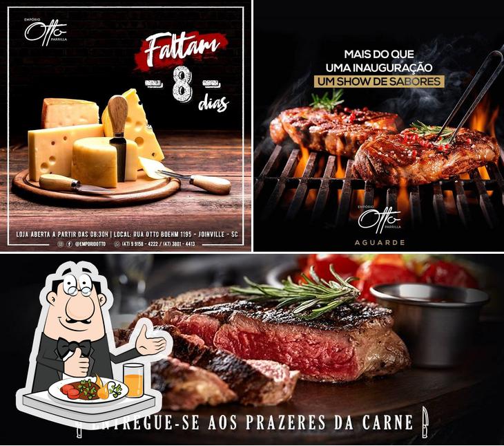 Comida em La Parrilla Otto