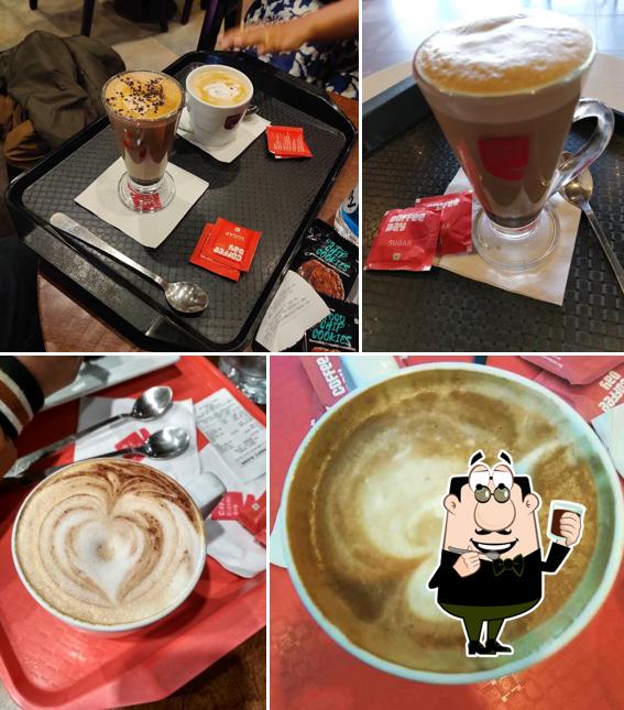 Café Coffee Day offers a variety of drinks