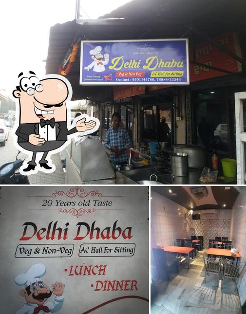 Look at the picture of Delhi Dhaba