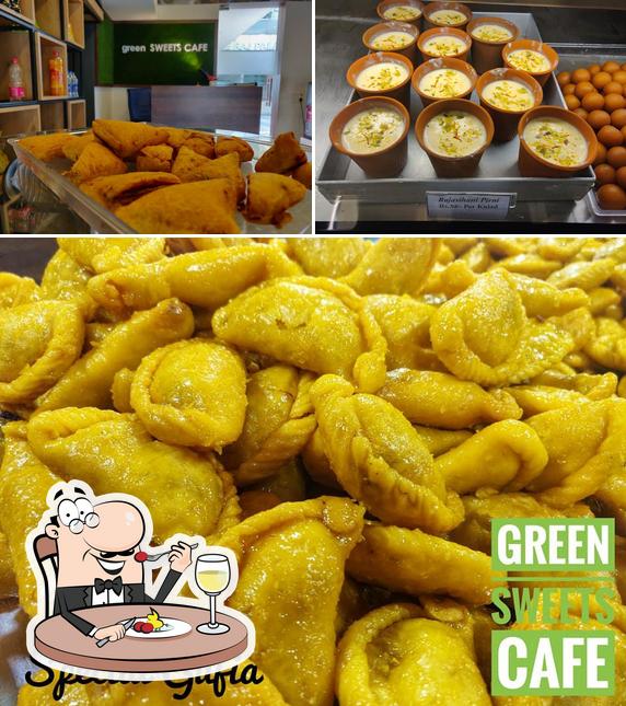 Food at Green Sweets Cafe Rewari