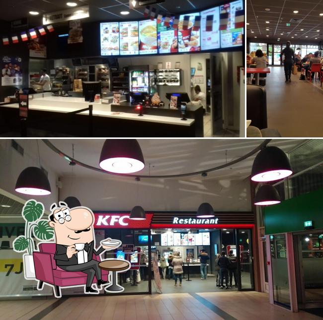 L'intérieur de KFC Eragny (C.C Art de Vivre)