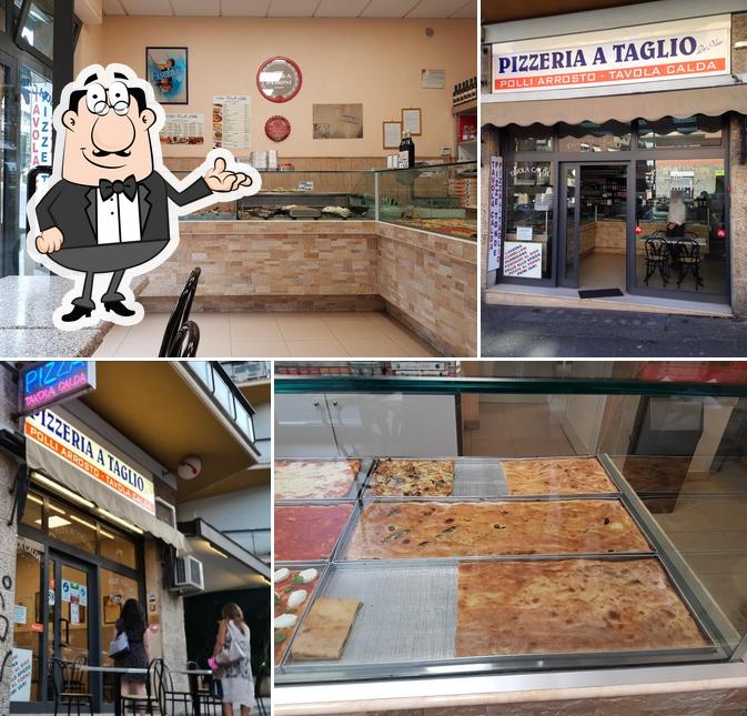 Gli interni di Pizzeria a taglio Da Nino