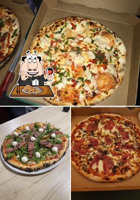Choisissez de nombreux genres de pizzas