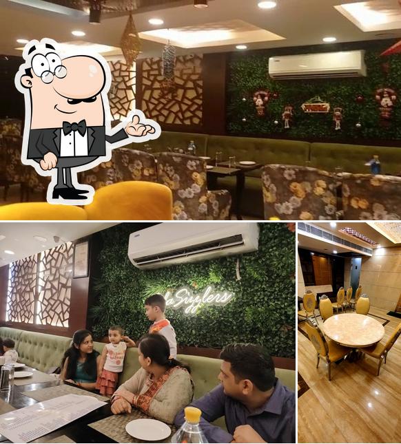 The interior of Gola Sizzlers Rdc