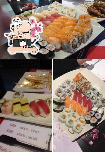 Sushi is a famous cuisine that originates from Japan