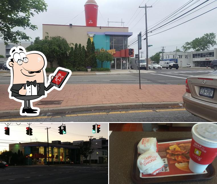 Las fotografías de exterior y comida en Wendy's