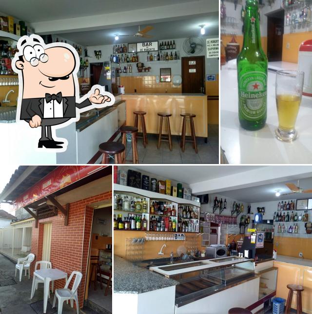 O interior do Bar do Beto