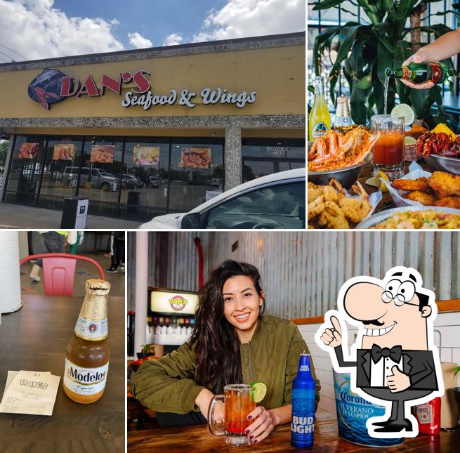 Dan's Seafood & Wings, 18 Uvalde Rd in Houston Restaurant menu and