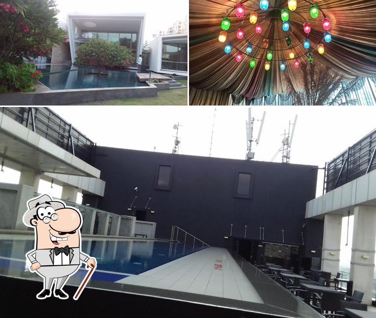 The image of exterior and interior at Mabruk Restaurant