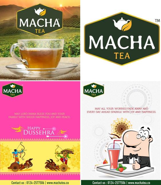 Enjoy a drink at Macha