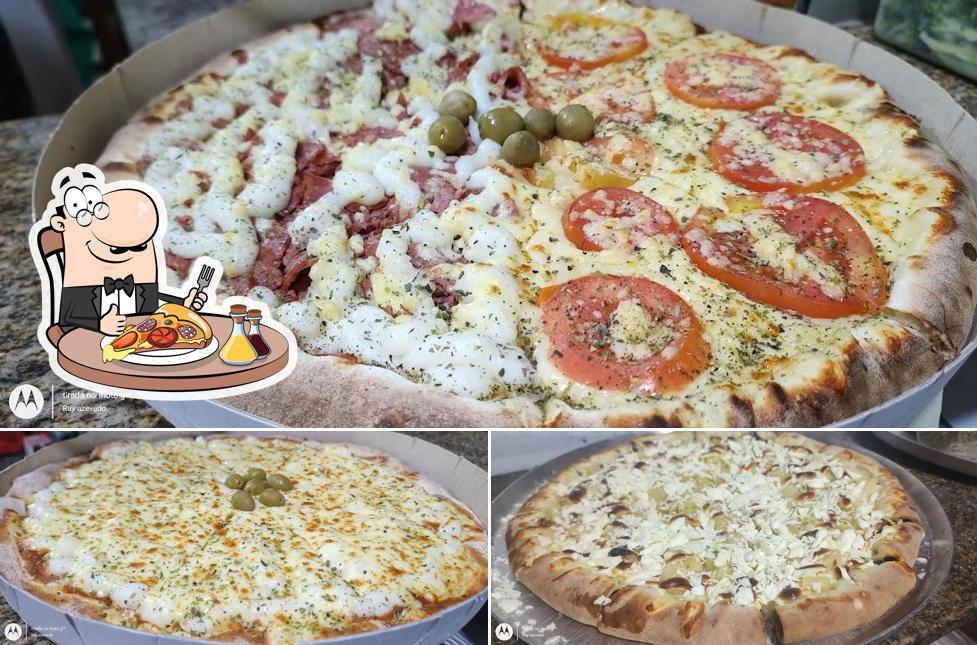 Experimente diferentes variedades de pizza