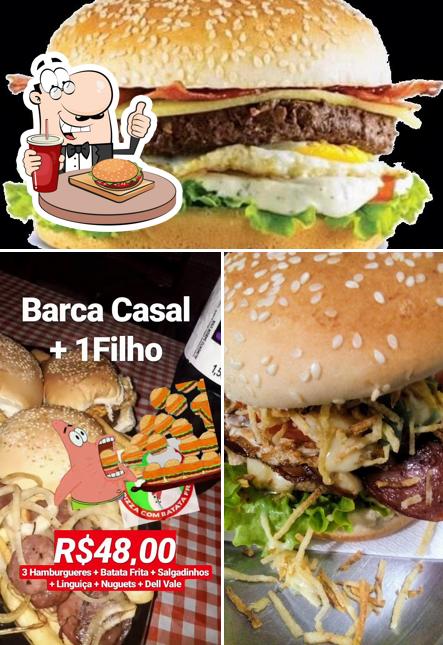 Peça um hambúrguer no AD FARIA HAMBURGUERIA & PIZZARIA