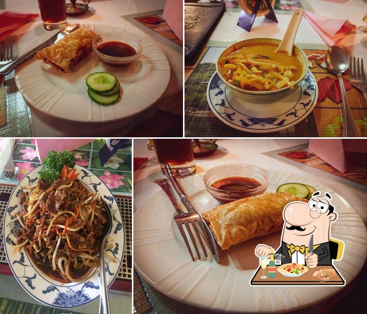 Food at Chi Hu Su Chinarestaurant