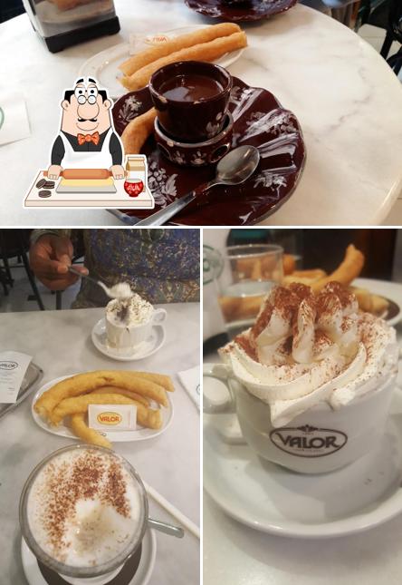 Chocolatería Valor serves a number of desserts