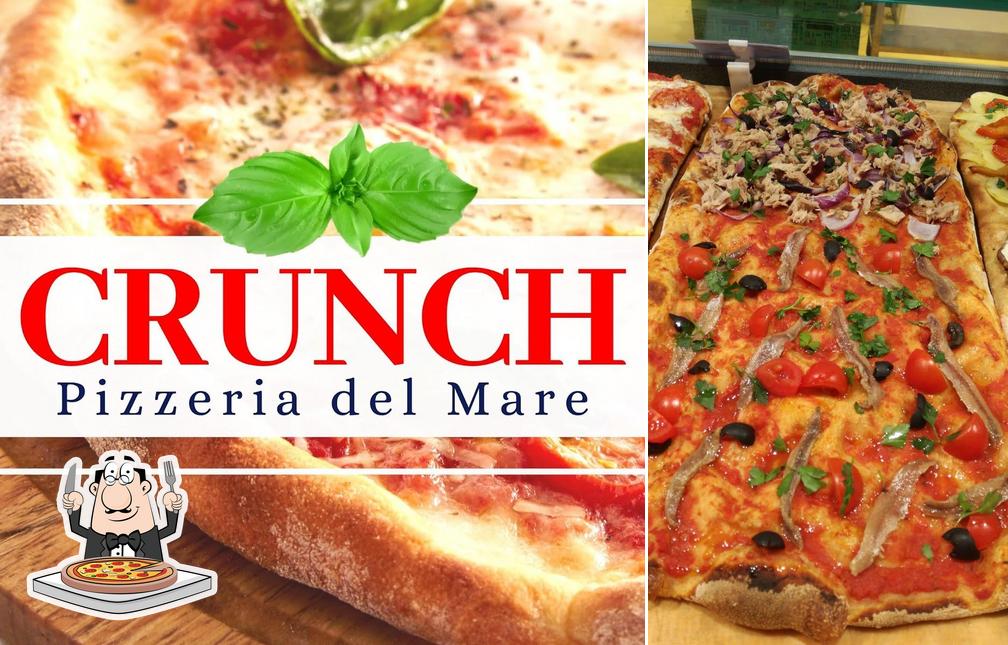 Probiert eine Pizza bei Crunch - Pizzeria del Mare