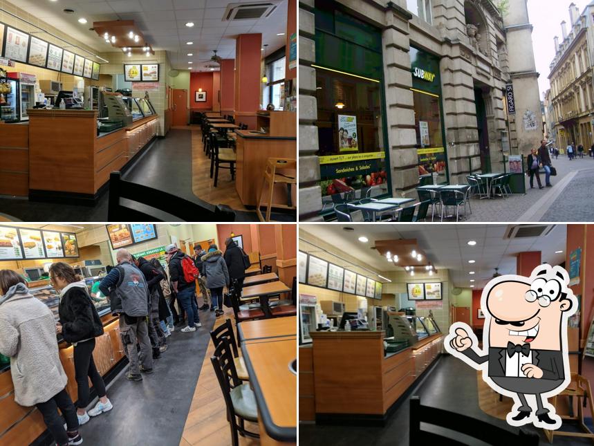 L'intérieur de Subway