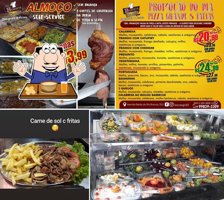 Comida em Boca's Grill & Loáh Gastronomia