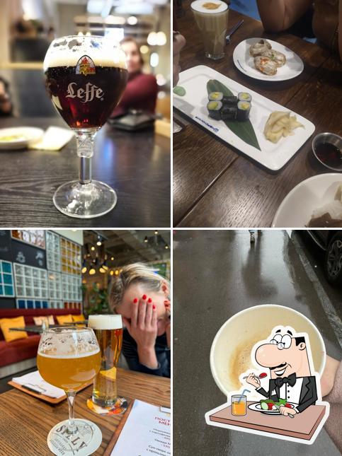 Nourriture à Leffe cafe