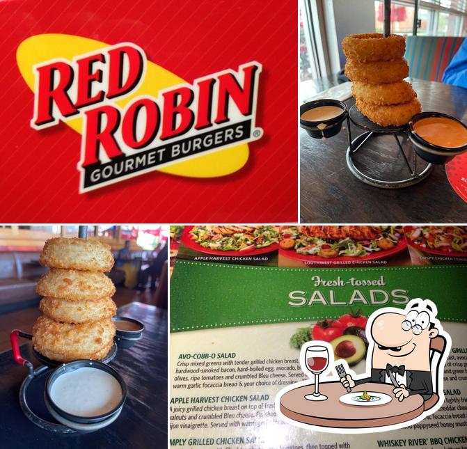 Food at Red Robin Gourmet Burgers and Brews
