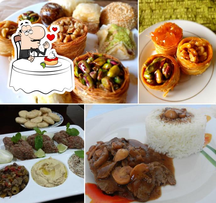 Farah Culinária Árabe provê uma gama de pratos doces