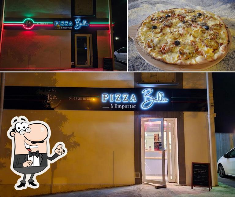 Помимо прочего, в Pizza bella есть внешнее оформление и пицца